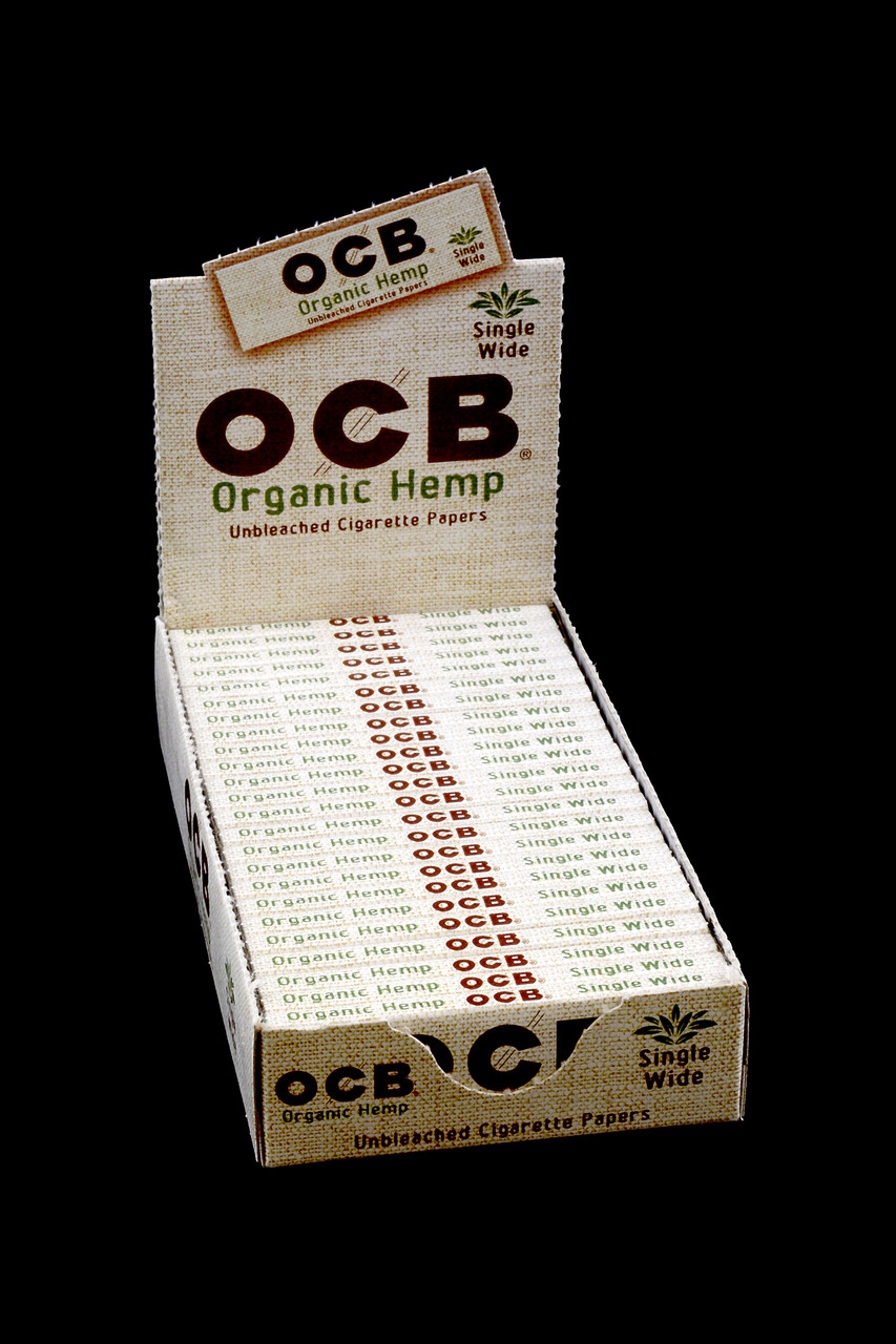 OCB Organic Hemp Single Wide Rolling Papers RP203