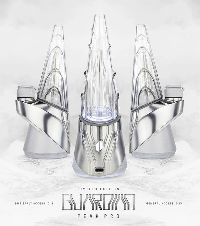 Puffco Goes Art Deco: Wholesale Guardian Peak Pros Now Available