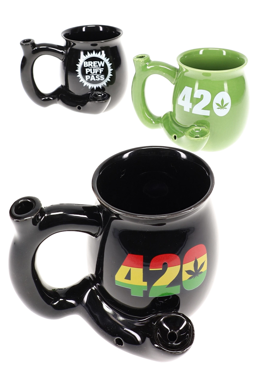 11 oz Ceramic Mug Pipe | SPS Wholesale
