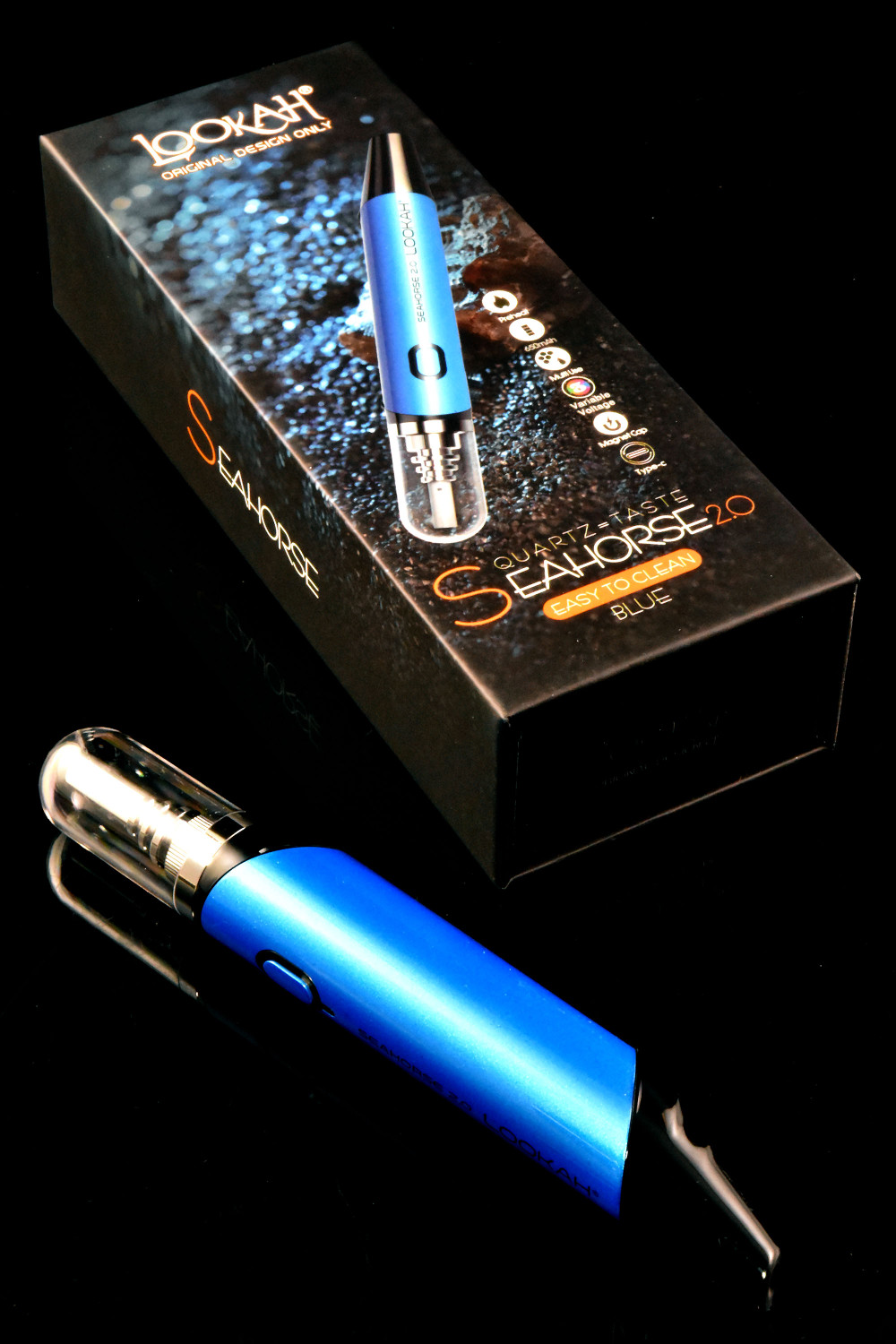 L BOX ウデスパ―α レジンキット　イナズマンフラッシュ Lookah Seahorse 2.0 Dab Pen - V0556 | Bulk Electronic Dabbers