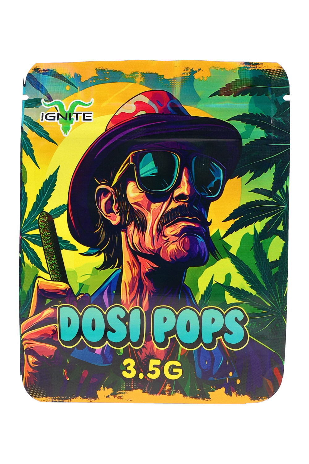 50-Pack 1/8 oz Jungle Mylar Bags | Wholesale | SPS Wholesale