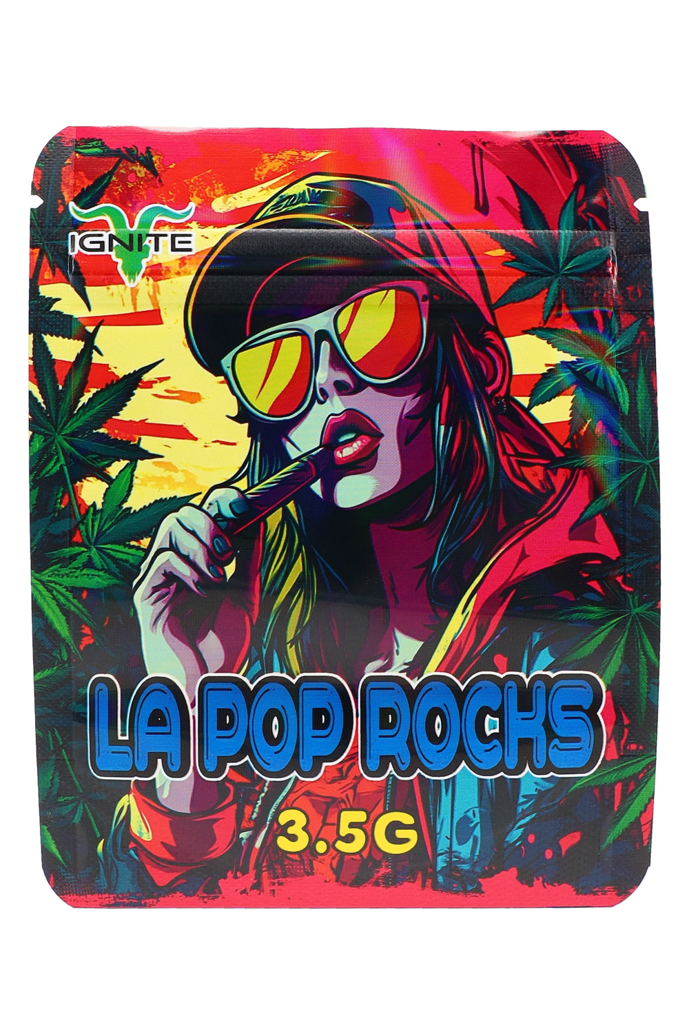 50-Pack 1/8 oz Jungle Mylar Bags | Wholesale | SPS Wholesale