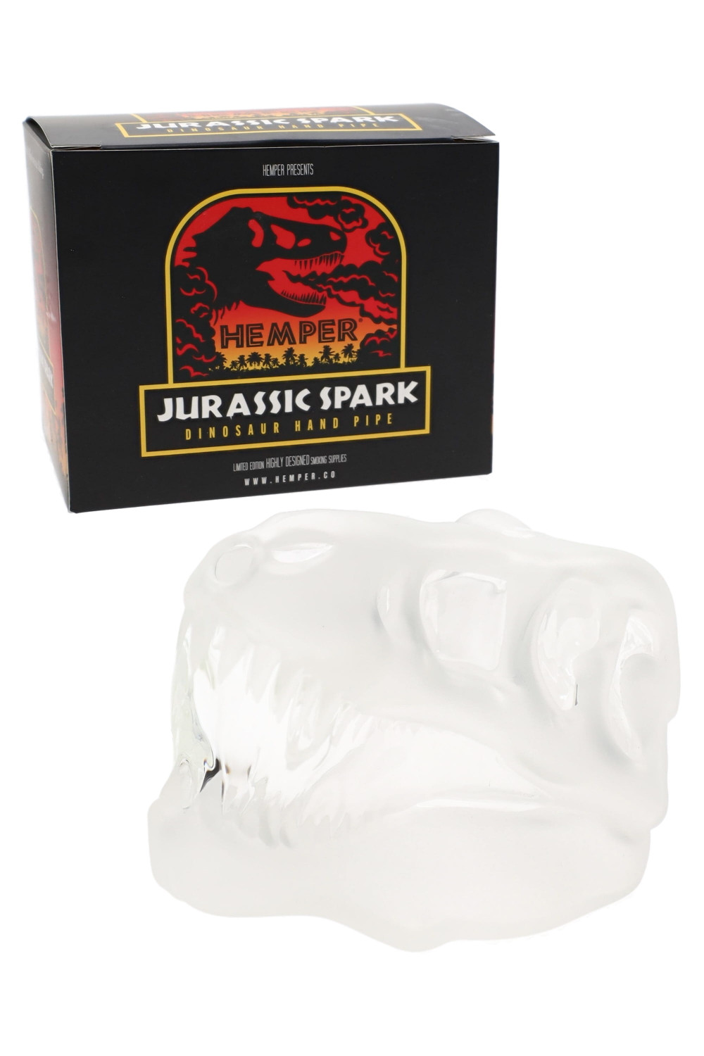 weed cigarette rolling supplies in dinosaur co Rave Dino Box Hemper 4" Jurassic Spark Skull