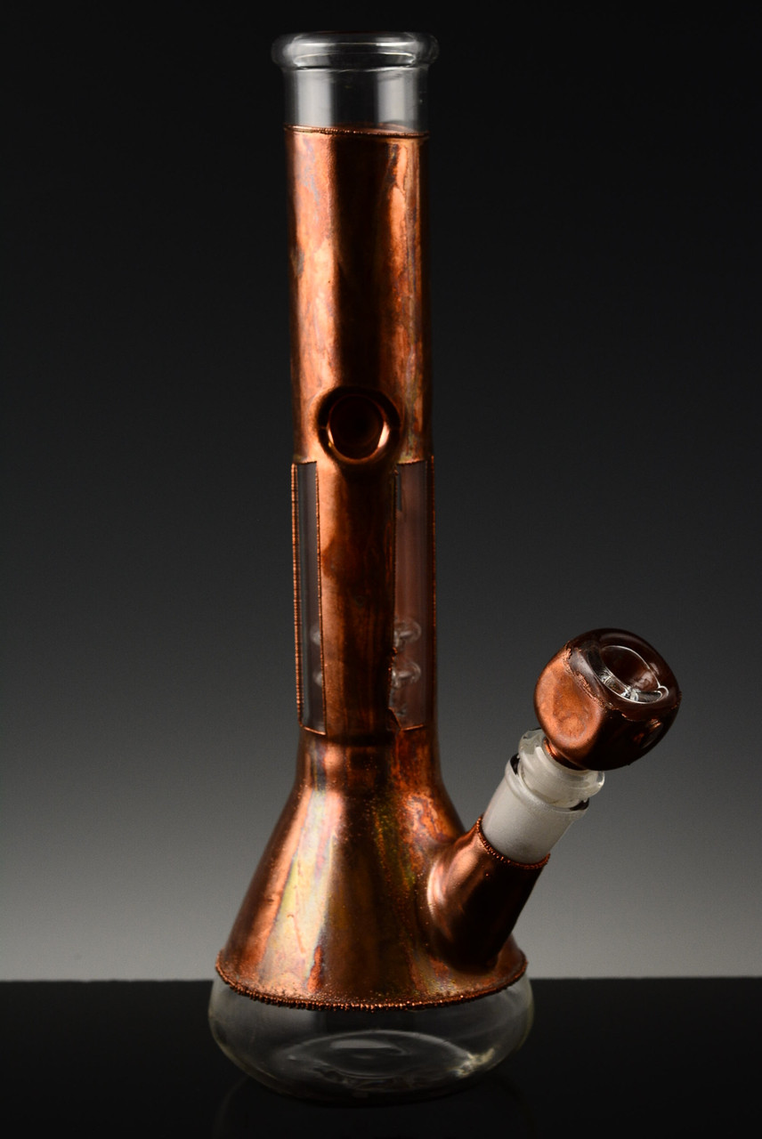 Medium Steampunk Copper Plated Water Pipe 2