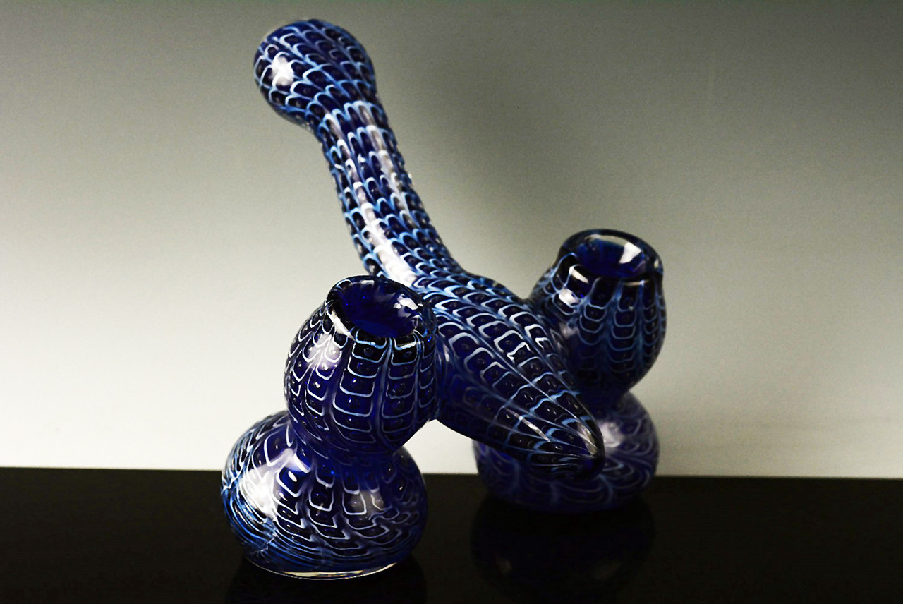 Double Bowl Bubble Bubbler - B643