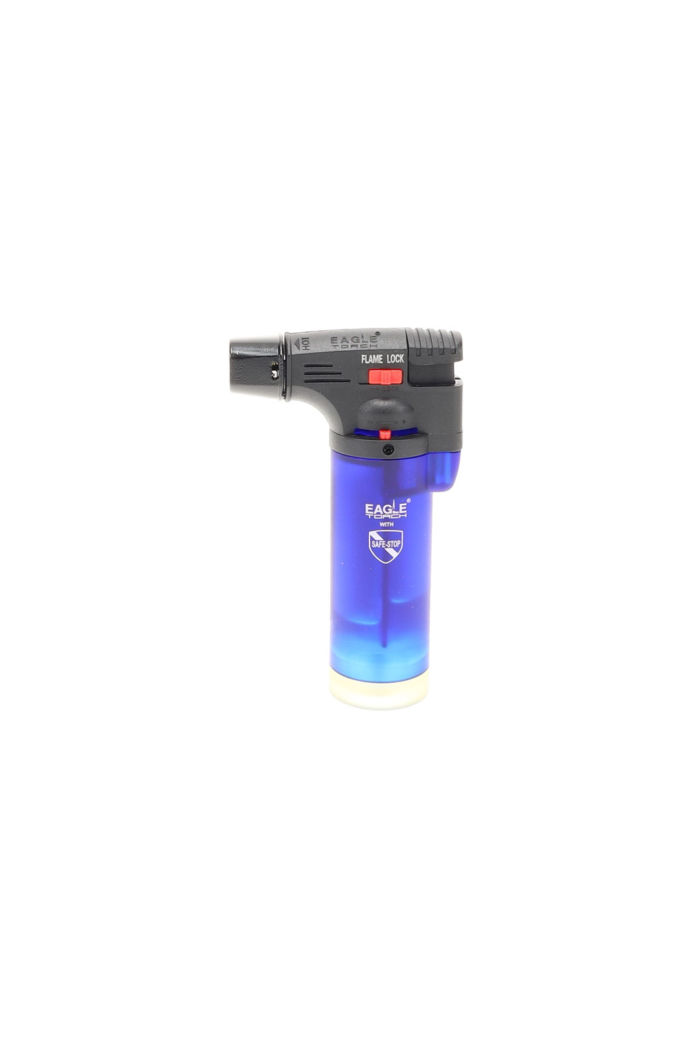 Eagle Sky Torch Sugar Skull Butane Lighter - Gun Jet Style, Refillable, Assorted (4 Pack)