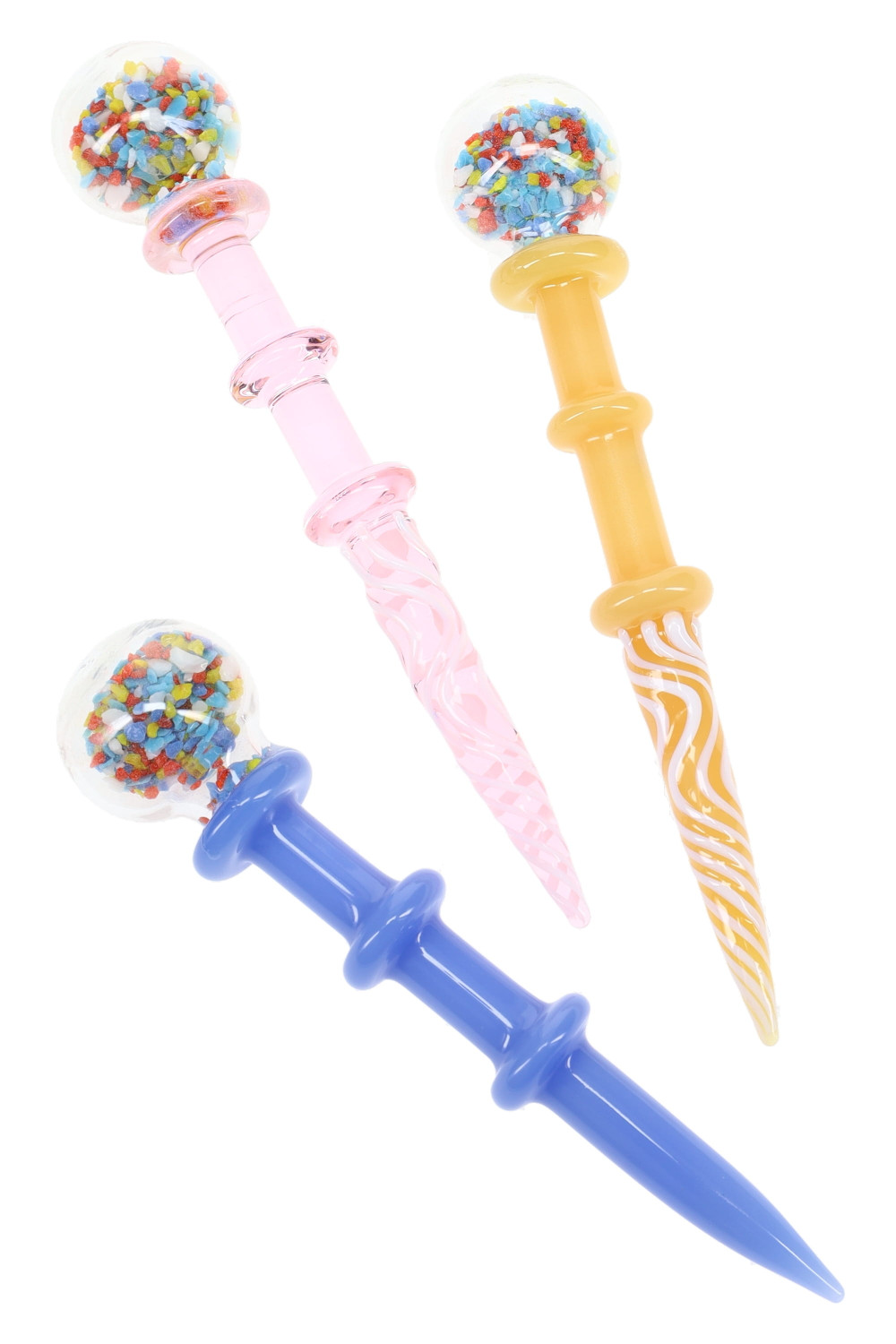 【SALE】クリスタルバー【水晶】 Crystal Ball Dab Tool - M0289 | Dab Wholesale