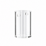 Dr. Dabber Switch GO Sapphire Plus Insert angled view with two side openings and patterned bottom