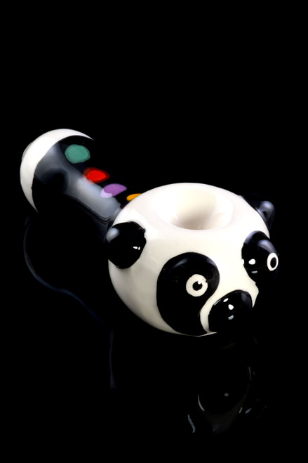 Ceramic Panda Hand Pipe - P2046