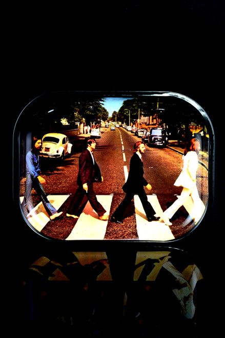 Rock Legends Fab 4 "Abbey Road" Metal Rolling Tray - RP270