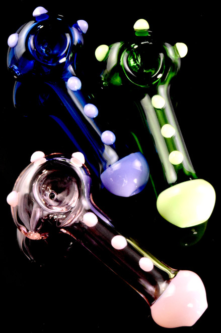 Neon Colored Glass Pipe - P2622