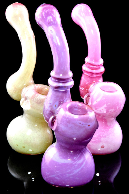 Colorful Slime Sherlock Glass Bubbler - B1311