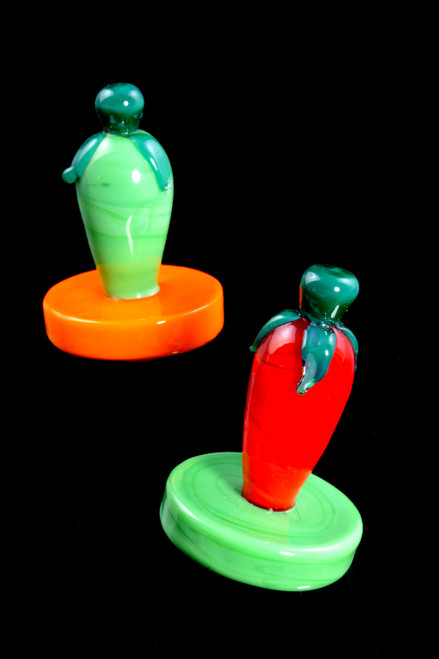 Glass Chili Pepper Carb Cap - BS794