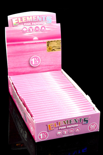 Elements Pink Rolling Papers 1 1/4 - RP338