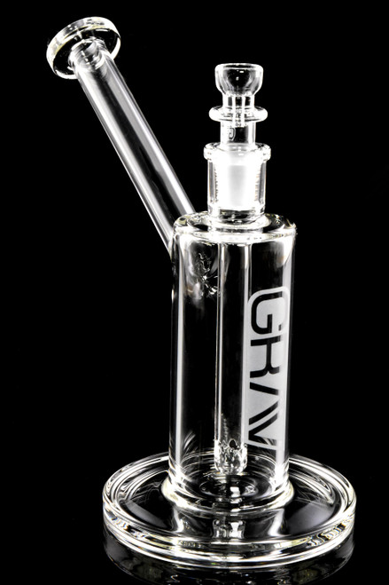 Wholesale clear glass Grav hammer sherlock bubbler bong.