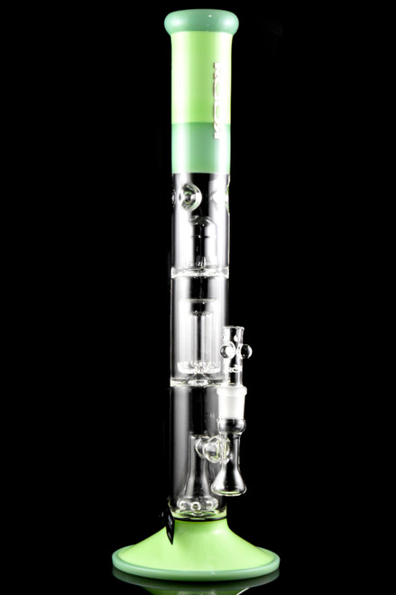RooR Tech Multicolor GoG 18" Straight Shooter Water Pipe with Multi Percs - WP2936