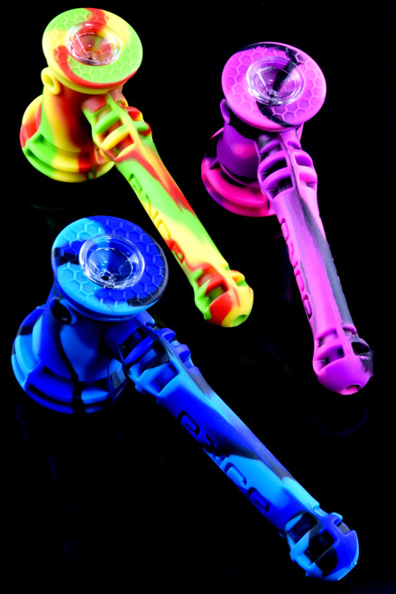 Authentic Eyce silicone hammer bubblers for wholesale smoking distribution.