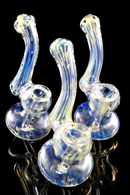 Wholesale cheap fumed glass sherlock bubblers to buy in bulk.