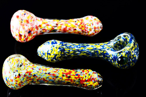 Frit Glass Pipe - P806