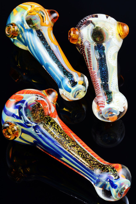 Color Changing Dichro Glass Pipe - P1133