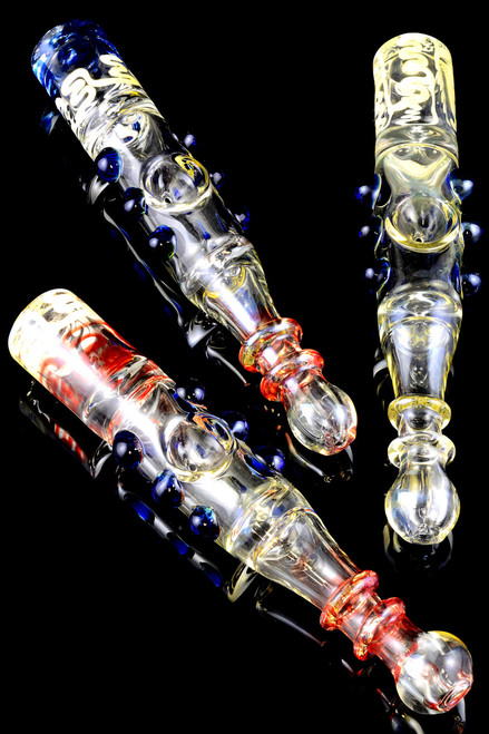 Color Changing Glass Steam Roller - P1257