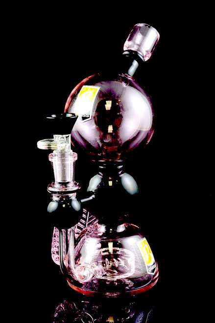 Small Stemless GoG Water Pipe with Showerhead Perc and Sphere Chamber - WP1063