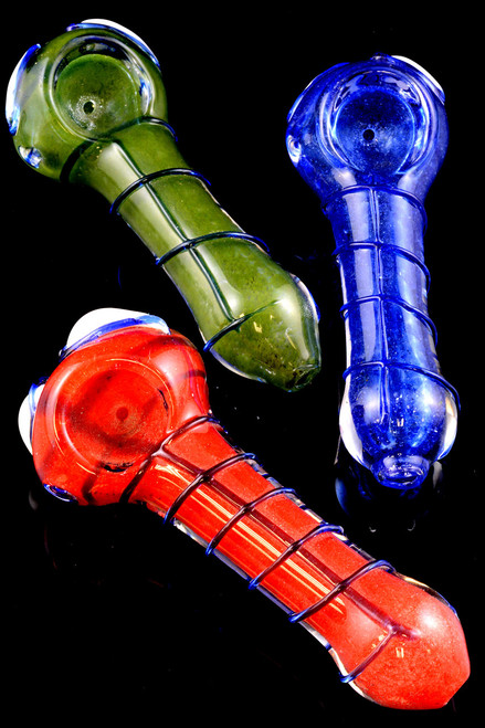 Frit Net Glass Pipe - P1354