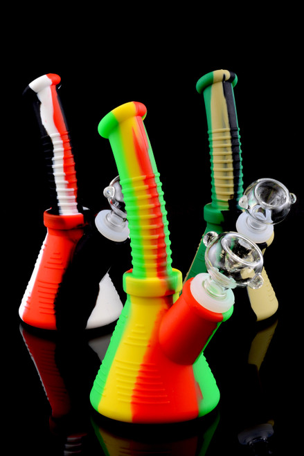 Small Colorful Silicone Water Pipe - WP1341