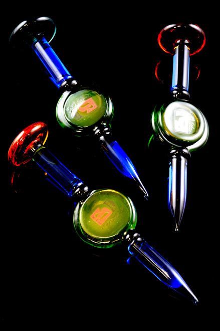 Colored Glass Flat Bottom Dab Tool - M0246