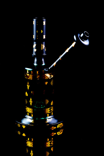 Large Glass on Glass Dab Rig Bubbler - WP1452