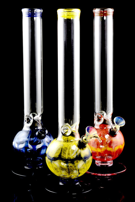 (US Made) Large Colorful Stand Water Pipe - WP1518