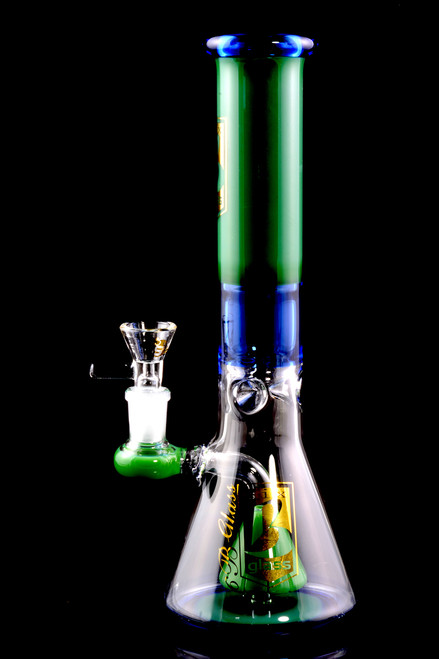 Medium Stemless Colored GoG Beaker Water Pipe - WP1618