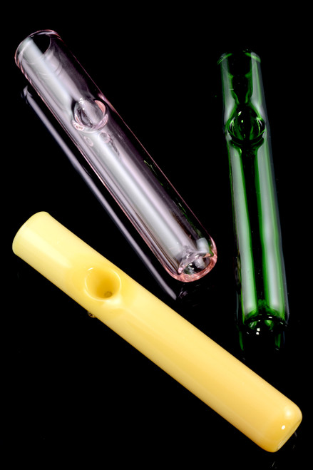 Colored Glass Steam Roller - P1795
