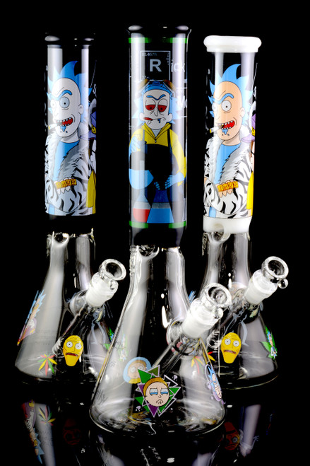 (US Made) Large GoG R&M Beaker Water Pipe - WP1762