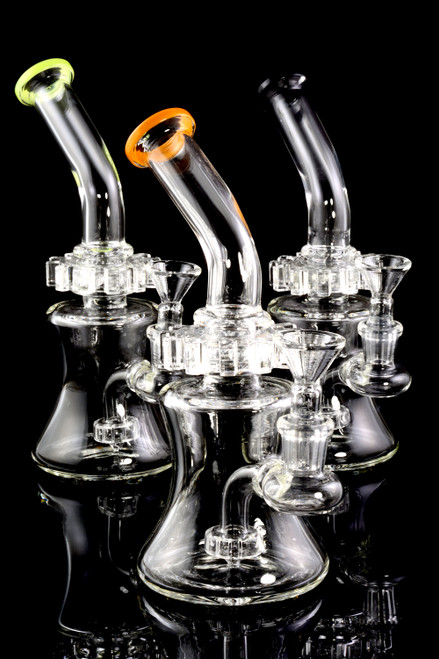 Medium Stemless GoG Spinning Gear Water Pipe - WP1802