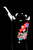 Rock Legends Jimi "Rainbow Haze" Hammer Sherlock Glass Pipe - P2174
