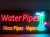 Large Water Pipes LED Sign