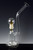 Large Clear Concentrate Bubbler with Showerhead Downstem - B293