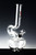 (US Made) Medium Curved Glass Water Pipe - WP651