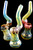 Large Color Changing Sherlock Bubbler - B776