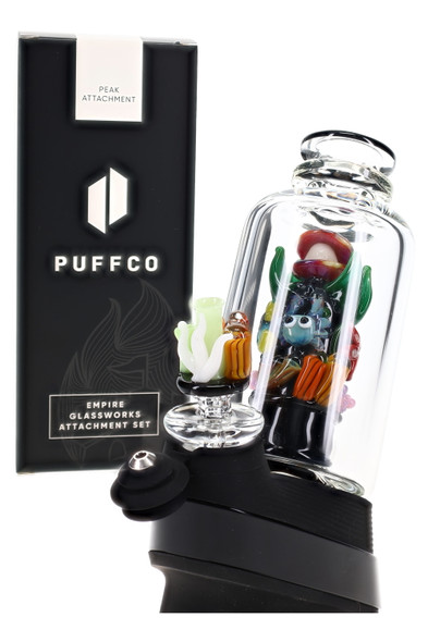(US Made) Save the Seas UV Reactive Puffco Peak Attachment – V0414