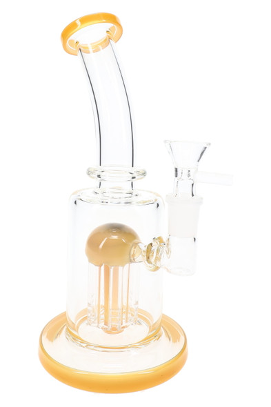 8.5" Stemless GoG Straight Shooter Water Pipe – Tree Perc – WP2841