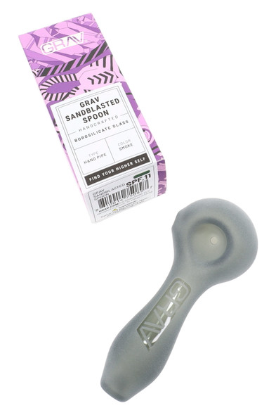 4" GRAV Sandblasted Spoon – P2939