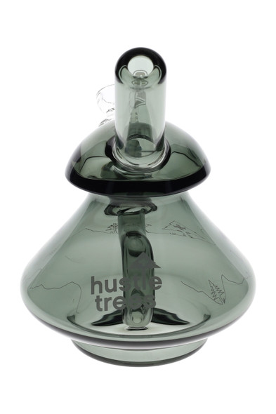 Grav LRG Hustle Trees Wobble Bubbler - B1450