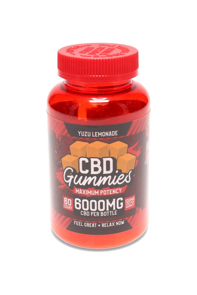 60 Count Maximum Potency CBD Gummies - CBD354
