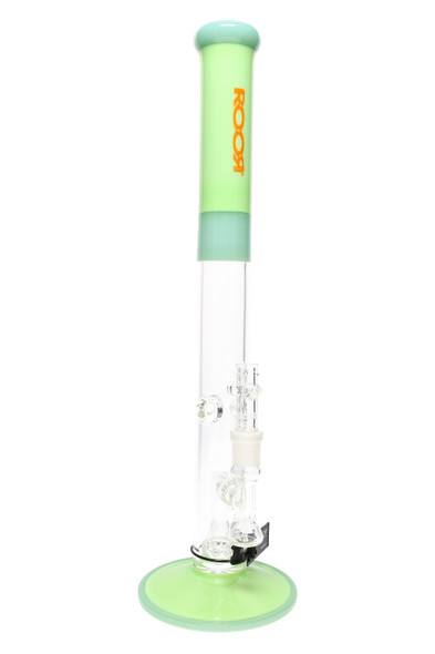 RooR Tech 18" Colored Straight Shooter Water Pipe with Showerhead Perc - WP2509