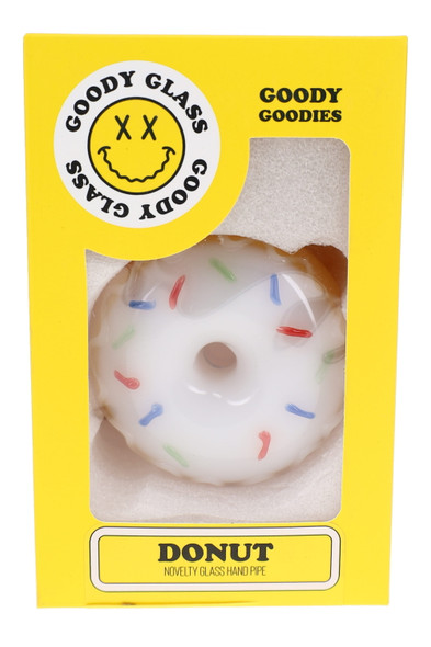 3.5" Goody Glass Donut Hand Pipe – P3305
