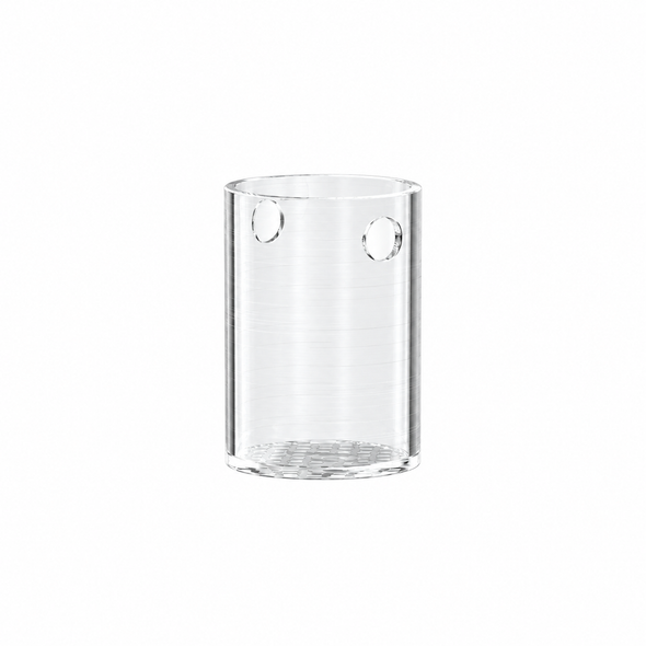 Dr. Dabber Switch² Sapphire Plus Insert top view with patterned base and Dr. Dabber logo detail