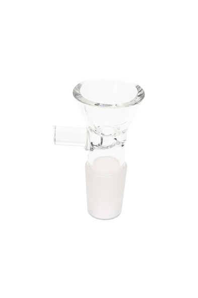 18.8 mm Male Clear Glass on Glass Bowl – BS299