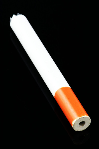 Large Metal Cigarette Bat with Teeth - MP154